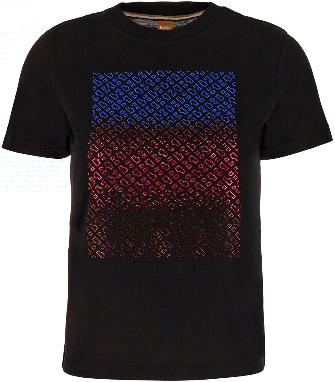 Boss BOSS Black cotton t-shirt Zwart