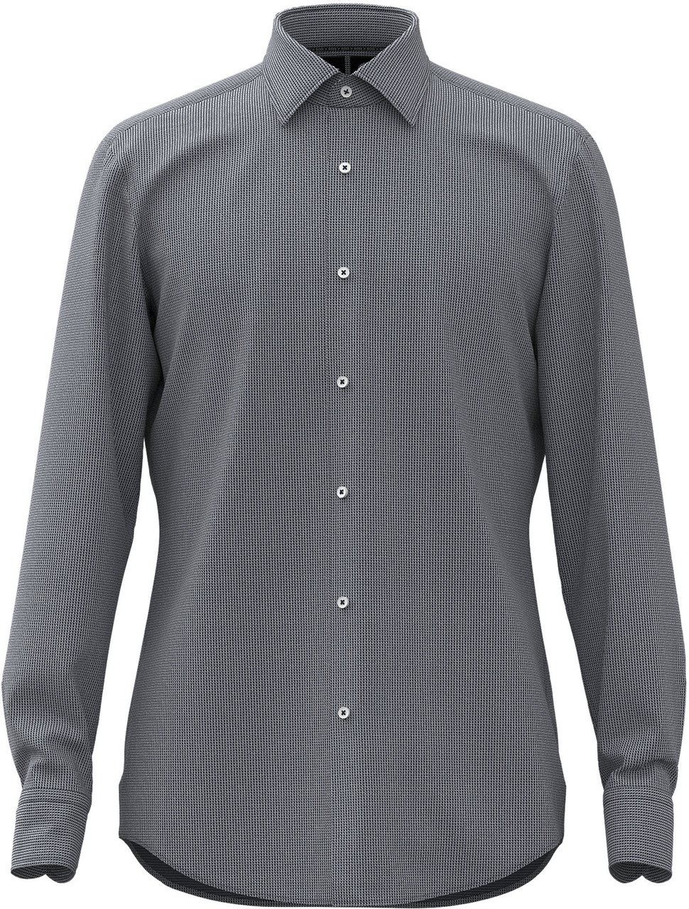 Boss Shirts Blue Blauw