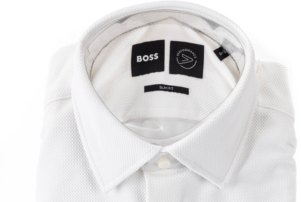 Boss Shirts White Wit