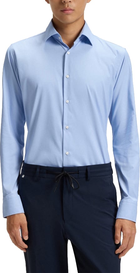 Boss Shirts Light/Pastel Blue Lichtblauw