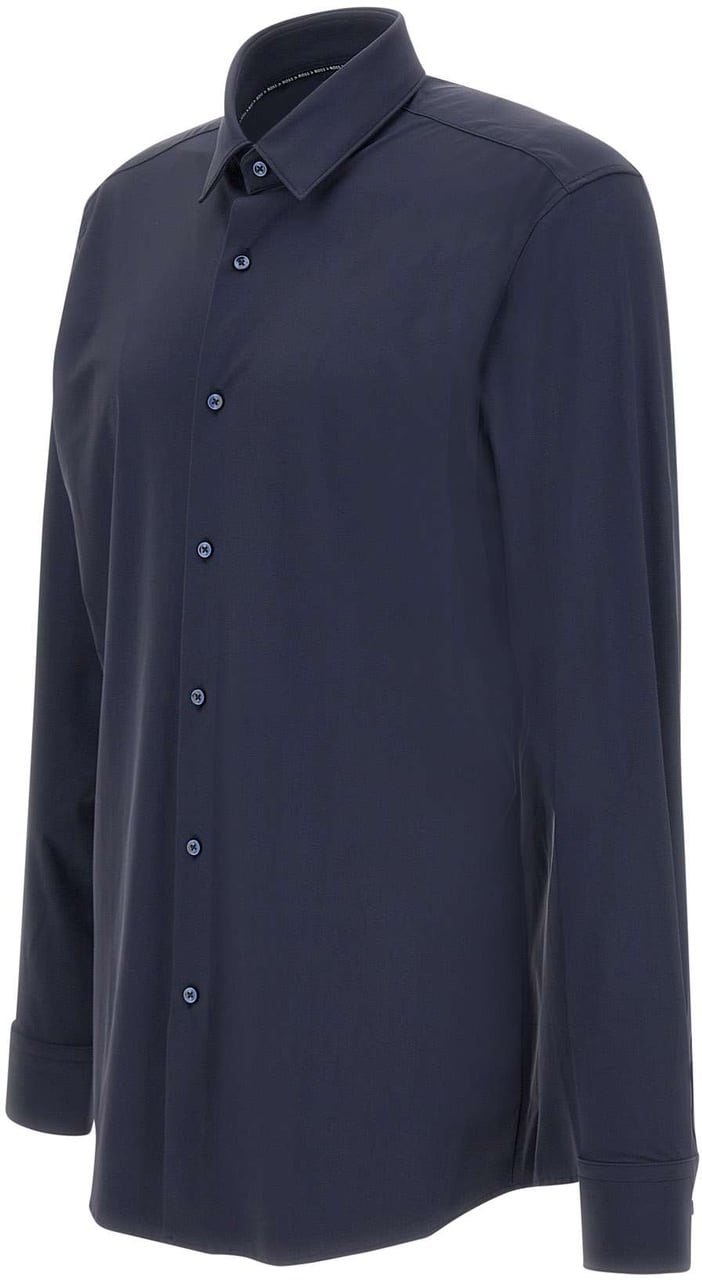 Boss Shirts Blue Blauw