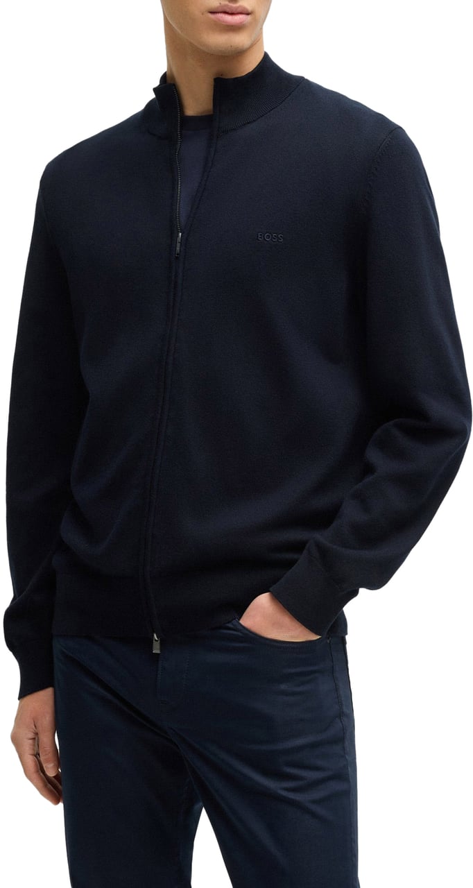 Boss Sweaters Blue Blauw