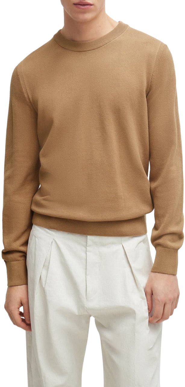 Boss Sweaters Beige Beige