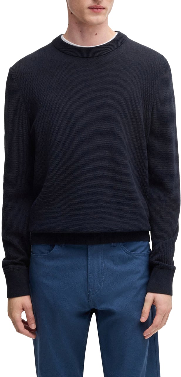 Boss Sweaters Blue Blauw
