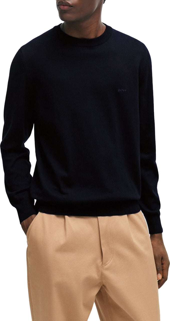 Boss Sweaters Blue Blauw