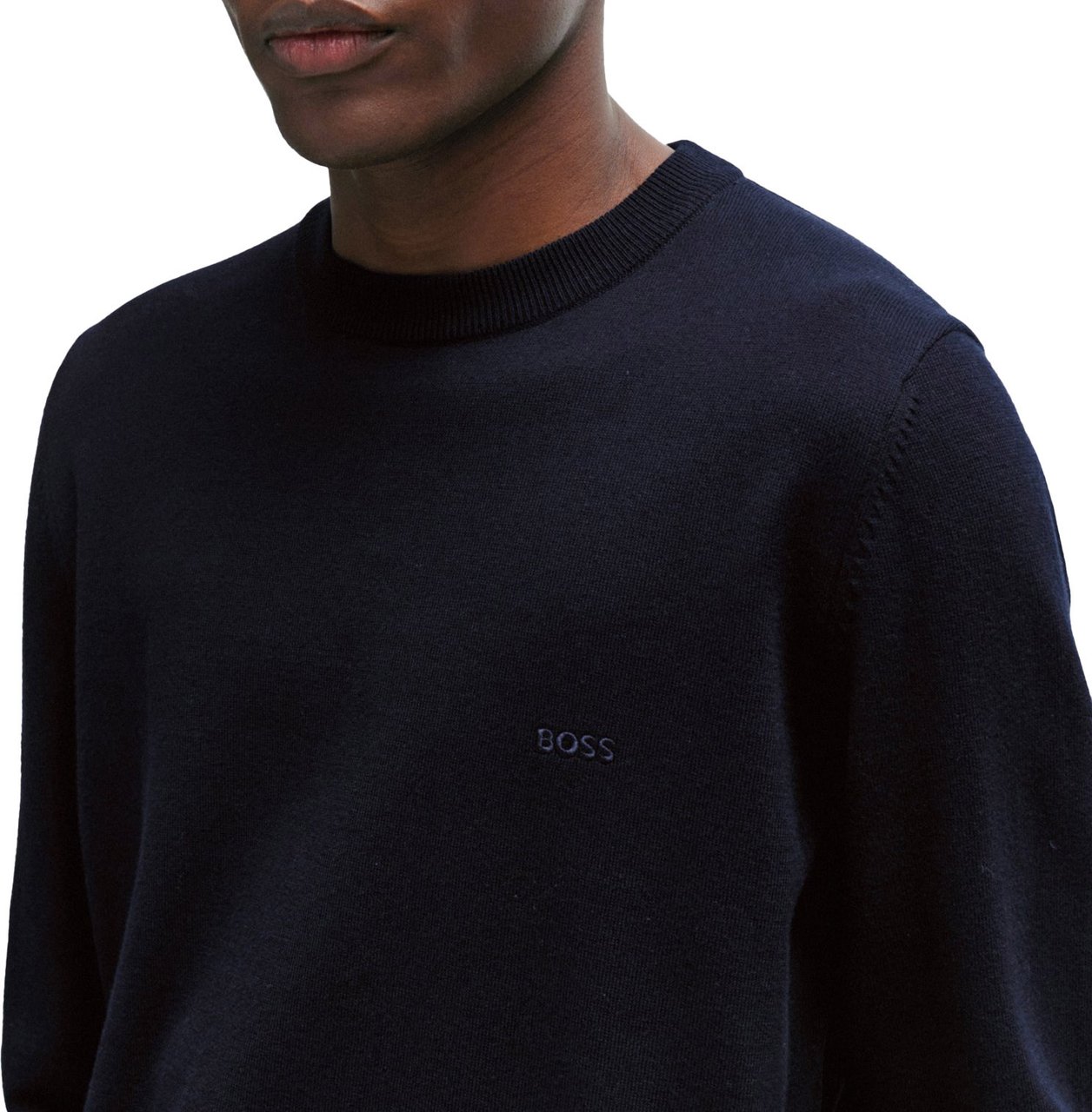 Boss Sweaters Blue Blauw