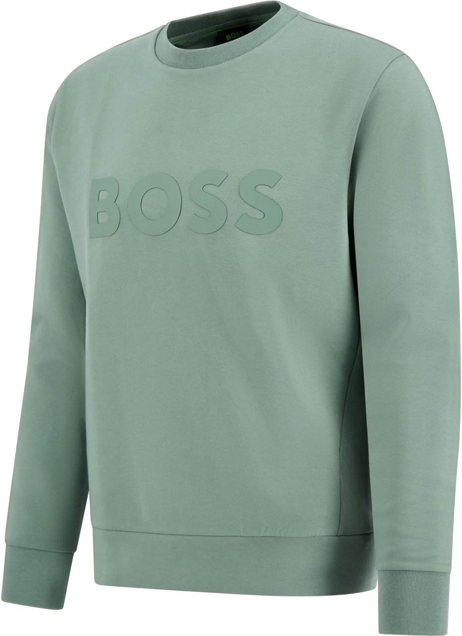 Boss Sweater Groen Groen
