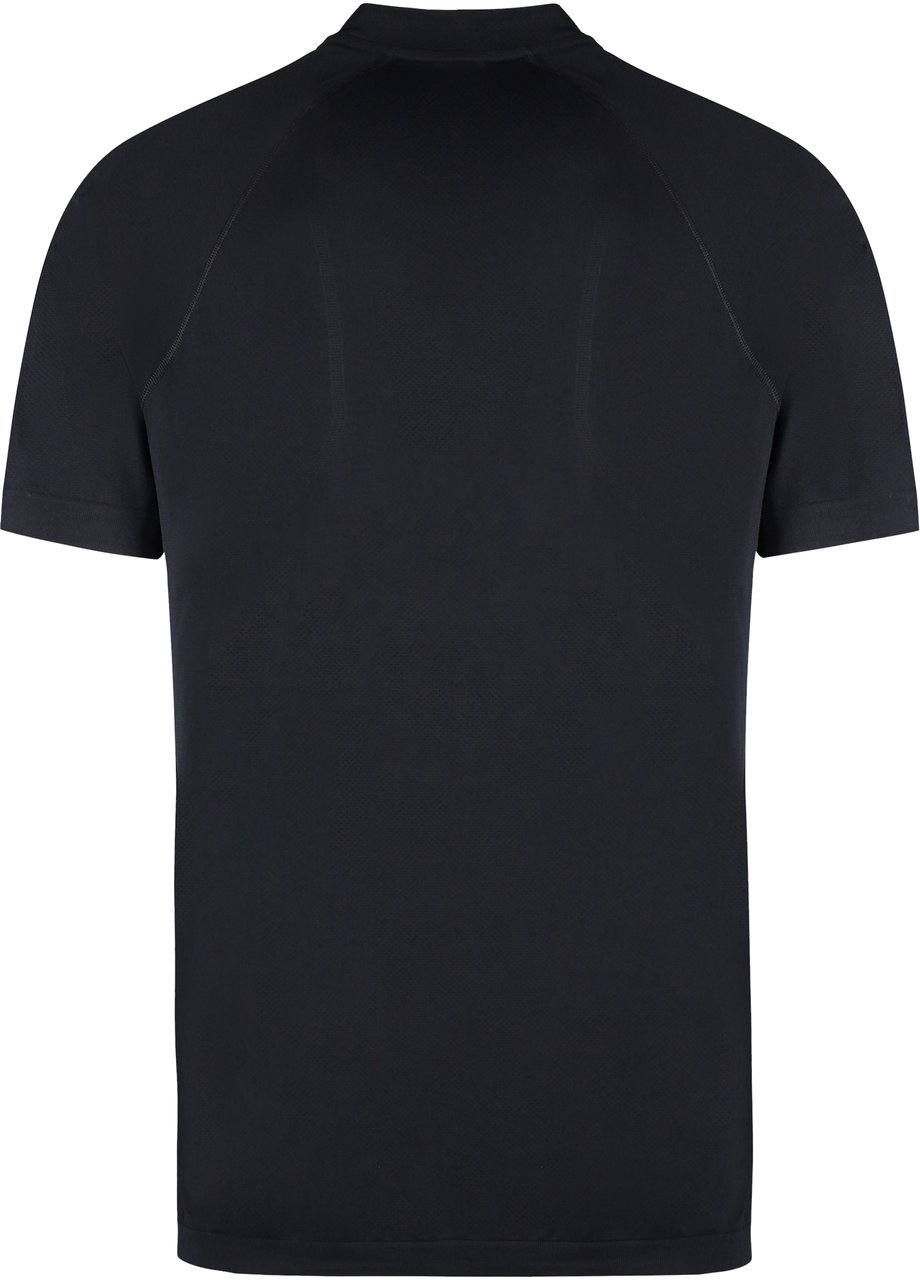 Boss BOSS X MATTEO BERRETTINI - Technical fabric polo shirt Zwart
