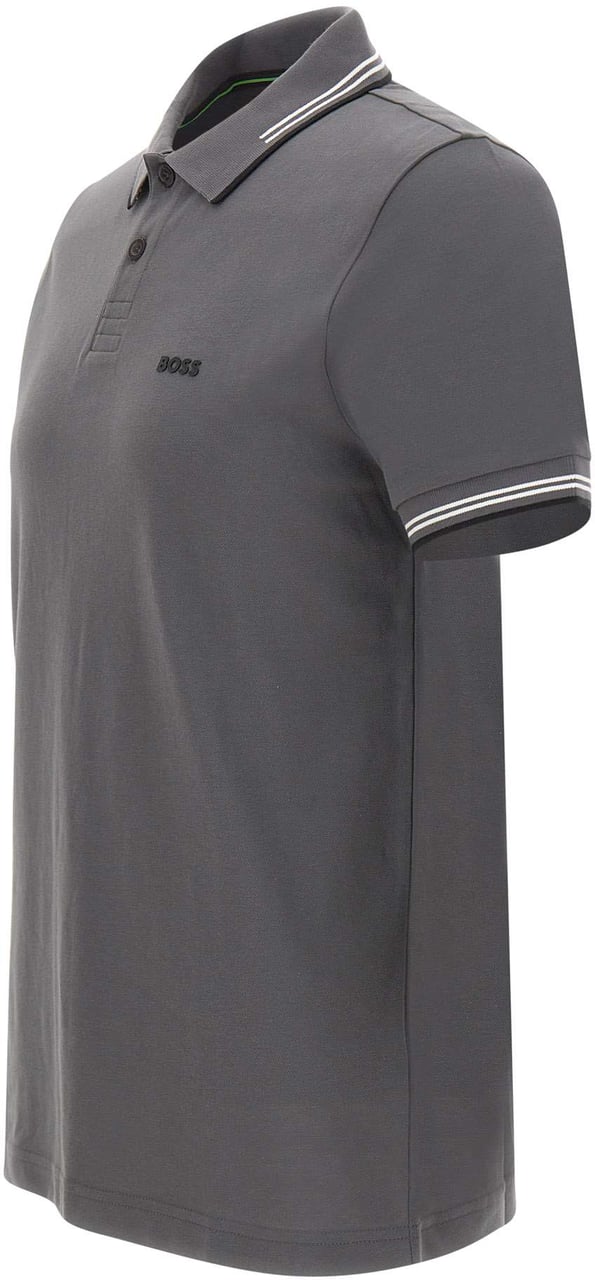 Boss T-Shirts And Polos Grey Grijs