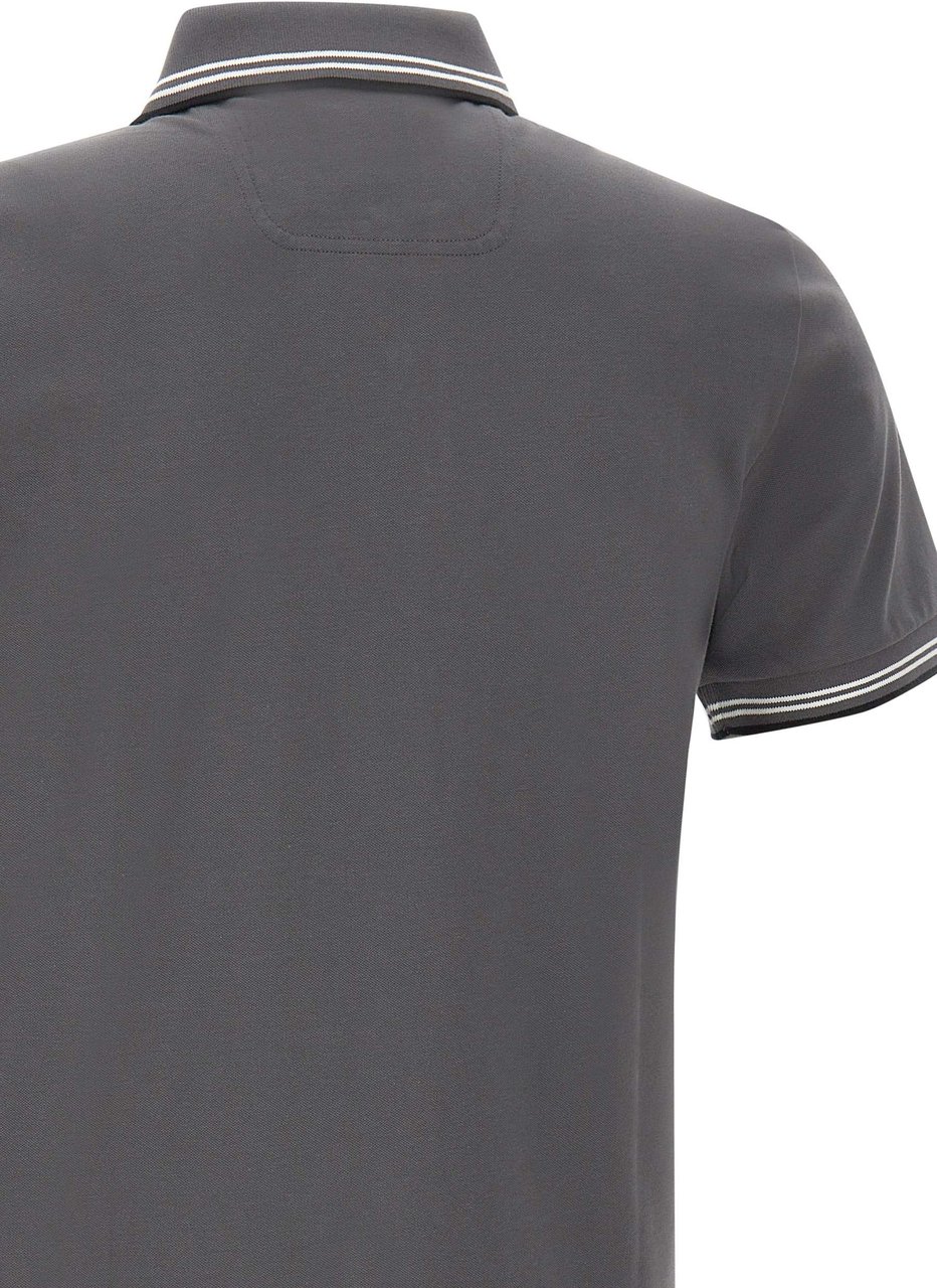 Boss T-Shirts And Polos Grey Donkergrijs