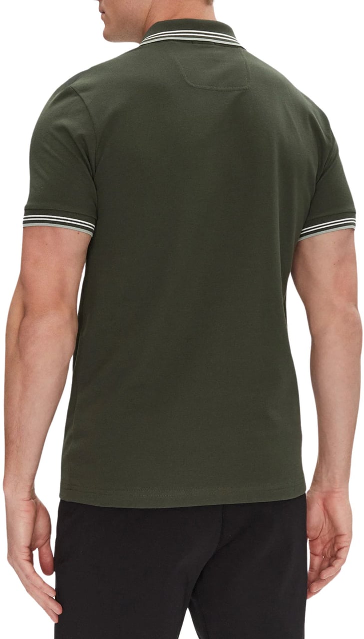 Boss T-Shirts And Polos Open Green Groen