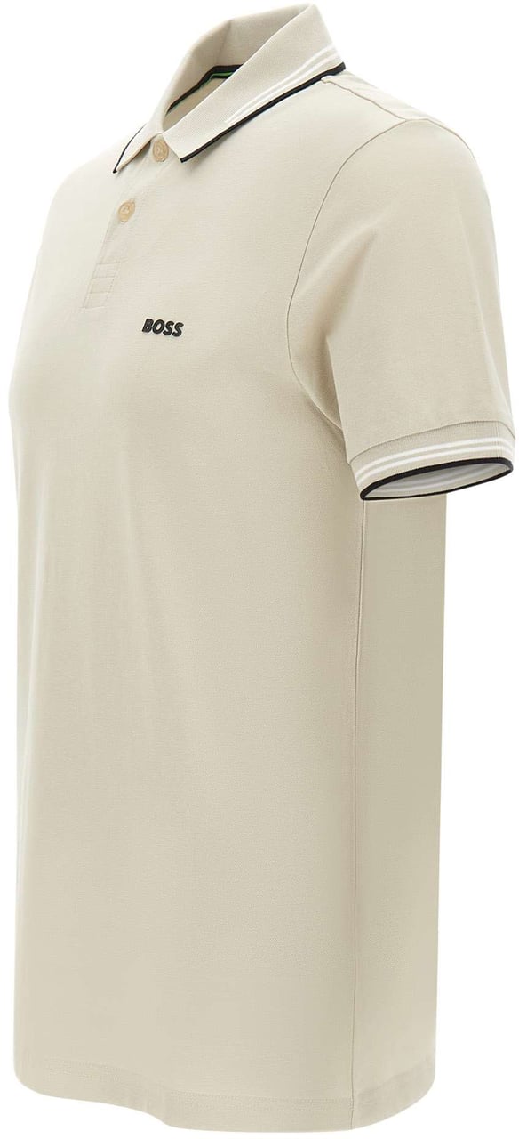 Boss T-Shirts And Polos Beige Beige
