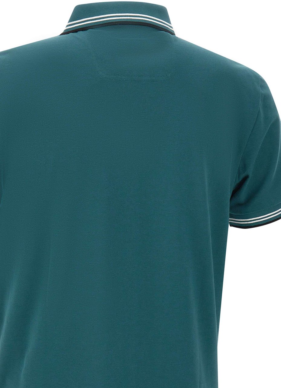 Boss T-Shirts And Polos Green Groen