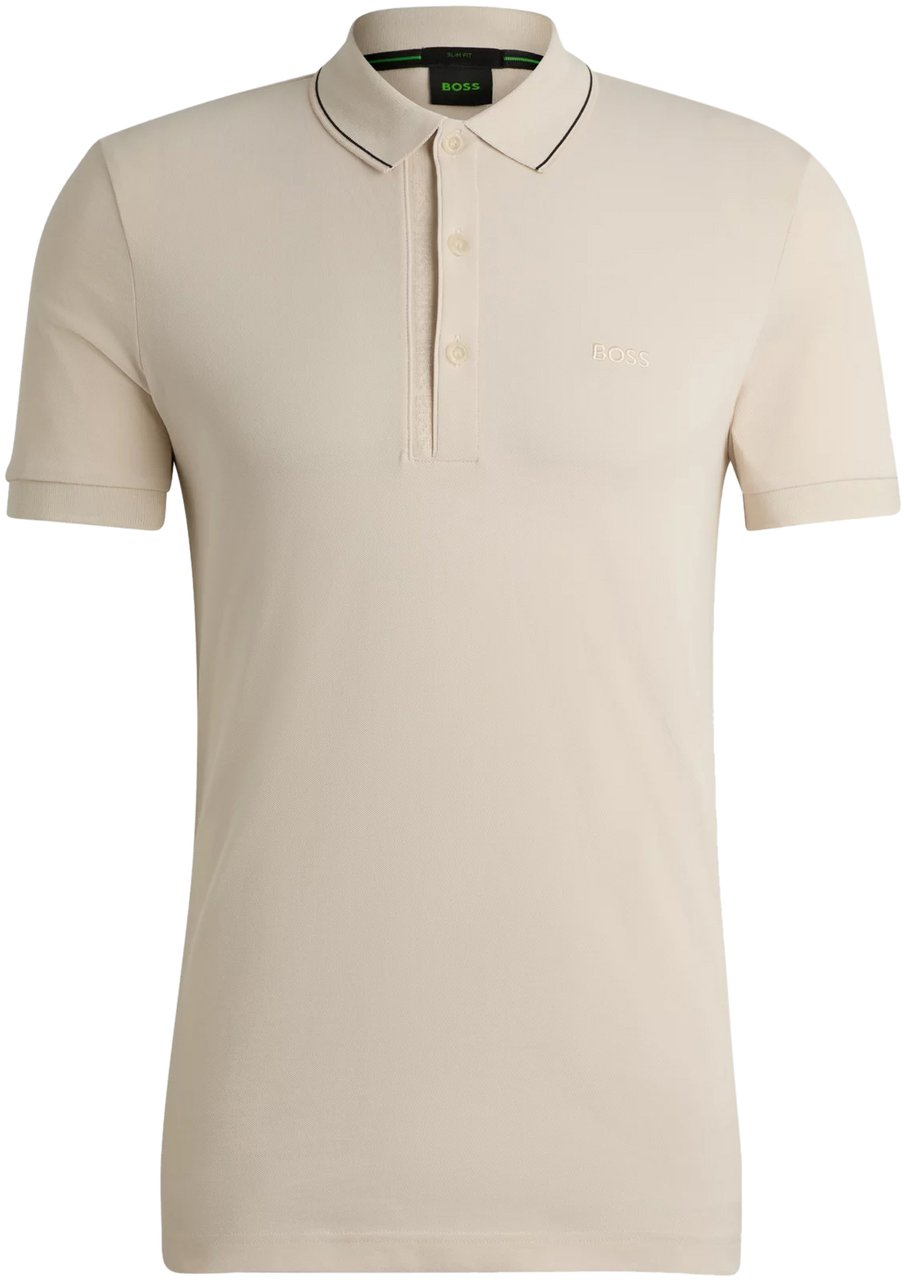 Boss T-Shirts And Polos Open White Wit