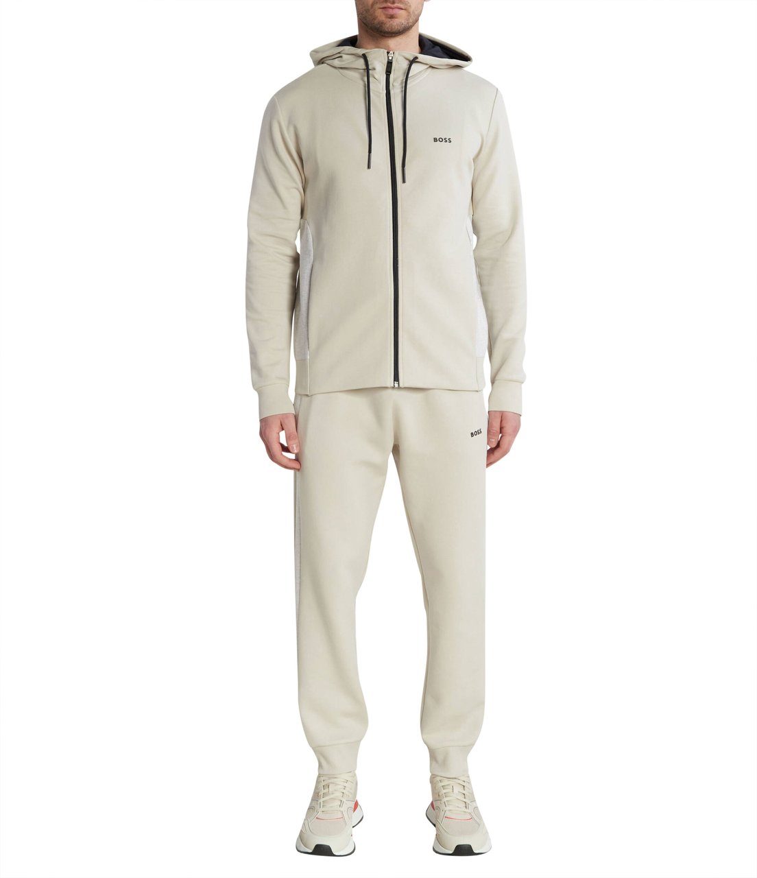 Boss Trousers Beige Beige
