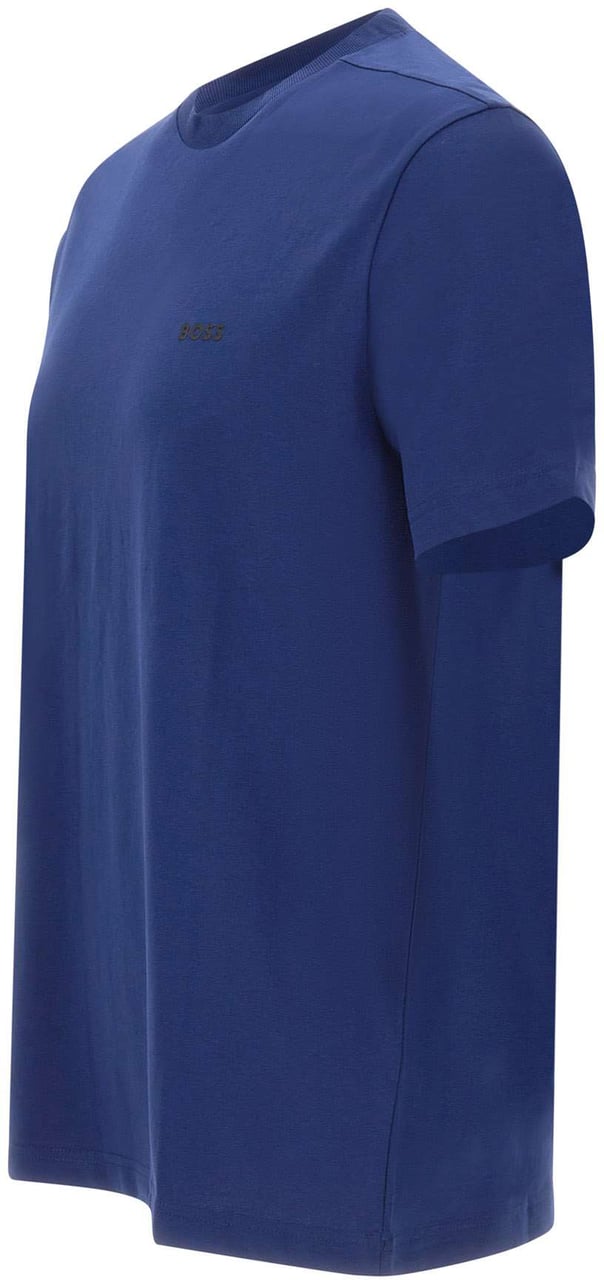 Boss T-Shirts And Polos Blue Blauw