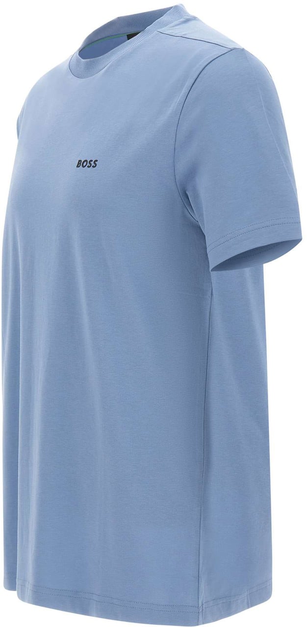 Boss T-Shirts And Polos Blue Blauw