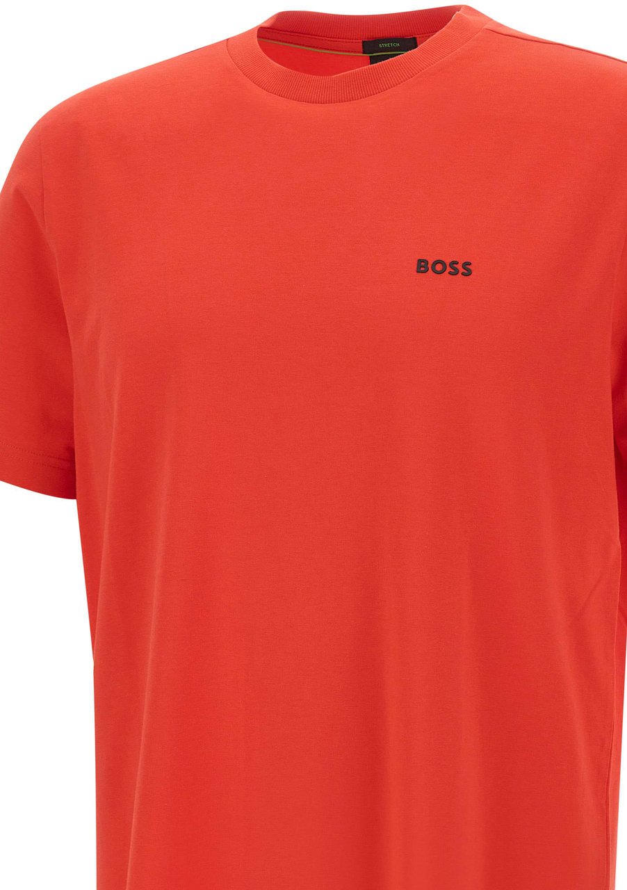 Boss T-Shirts And Polos Red Rood