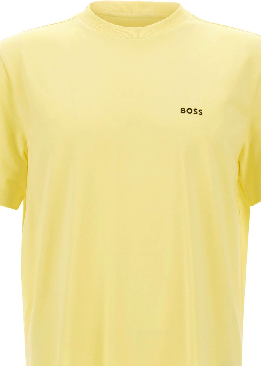 Boss T-Shirts And Polos Yellow Geel