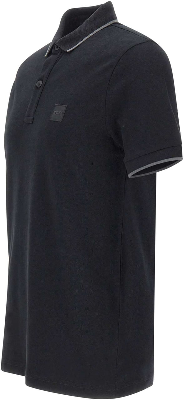 Boss T-Shirts And Polos Black Zwart