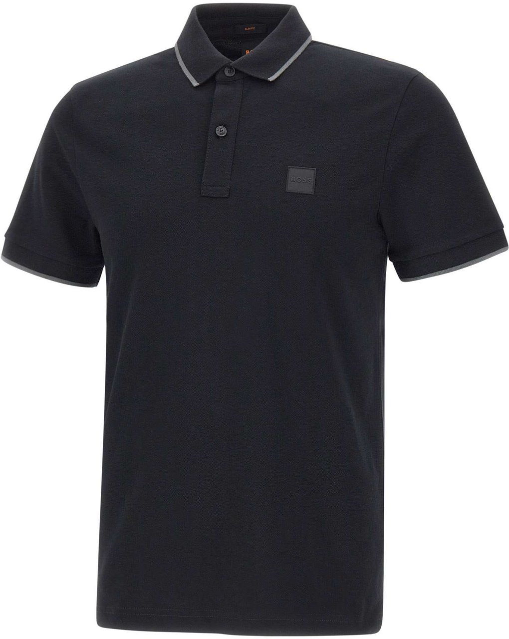 Boss T-Shirts And Polos Black Zwart