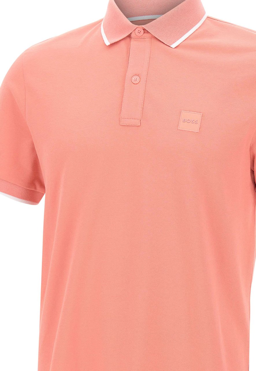 Boss T-Shirts And Polos Pink Roze