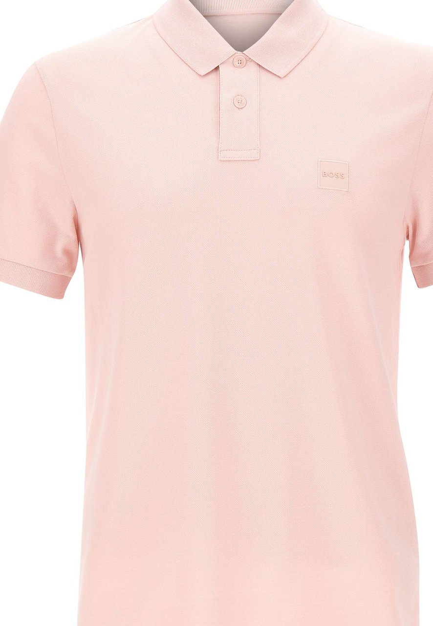 Boss T-Shirts And Polos Pink Roze