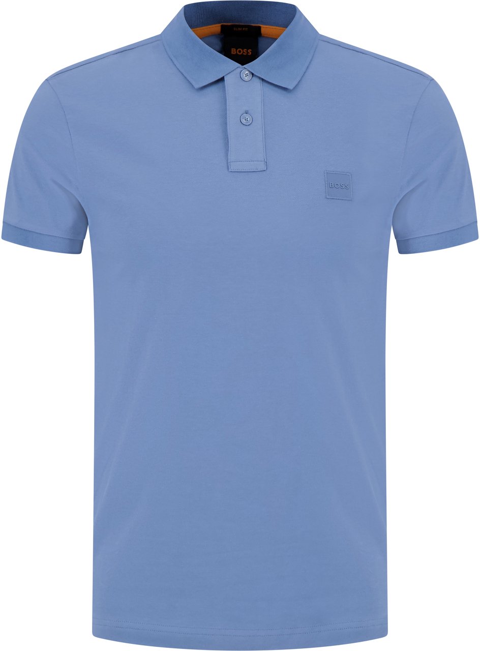 Boss Polo Blauw Blauw