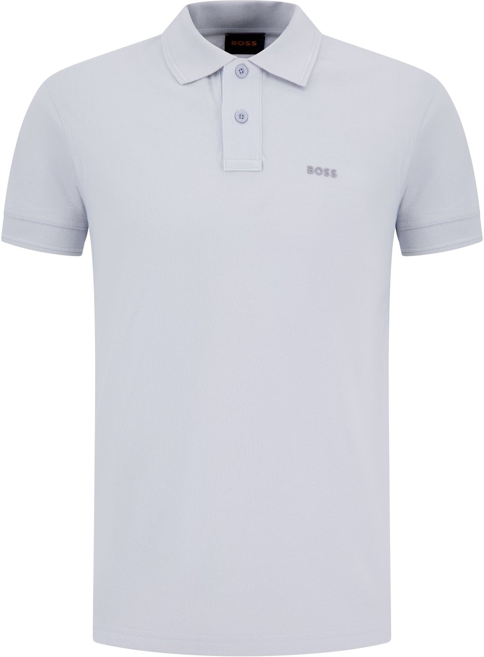 Boss Polo Grijs Grijs
