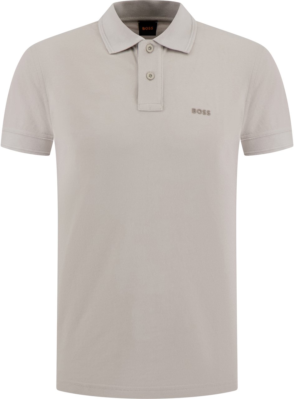 Boss Polo Grijs Grijs