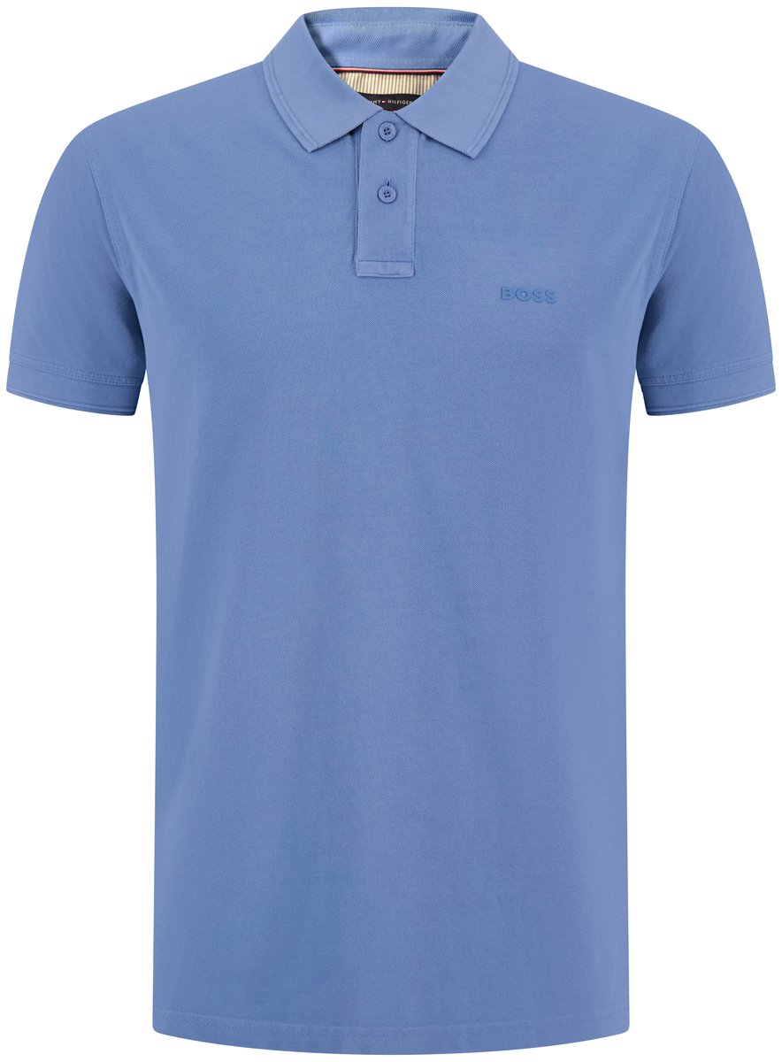 Boss Polo Blauw Blauw