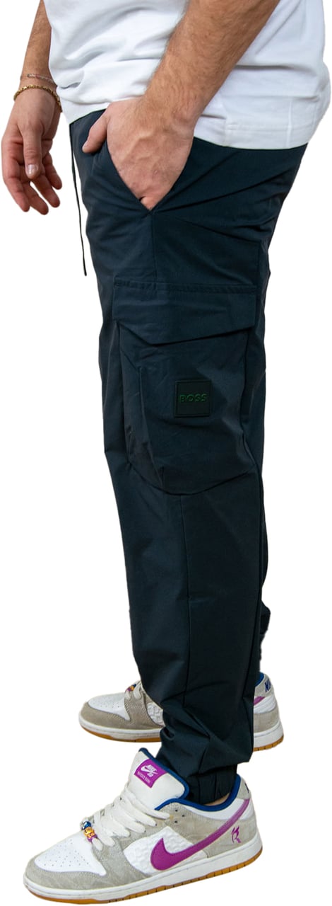 BOSS T_Urbanex-Cargolight Blauw