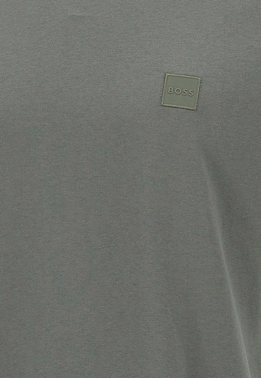 Boss T-Shirts And Polos Grey Donkergrijs