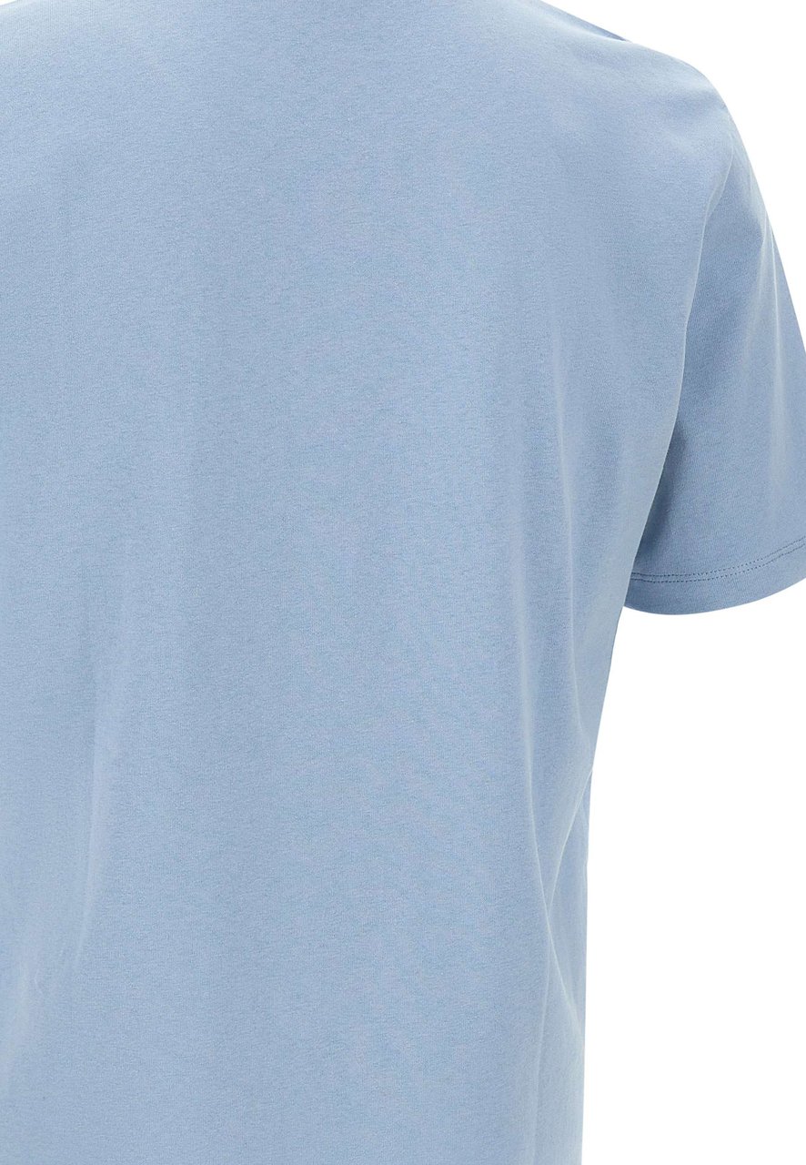 Boss T-Shirts And Polos Light Blue Lichtblauw