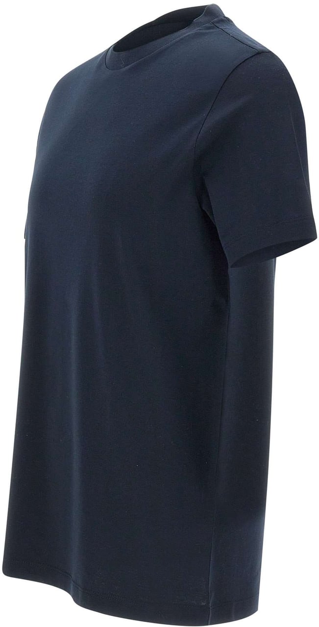 Boss T-Shirts And Polos Blue Blauw