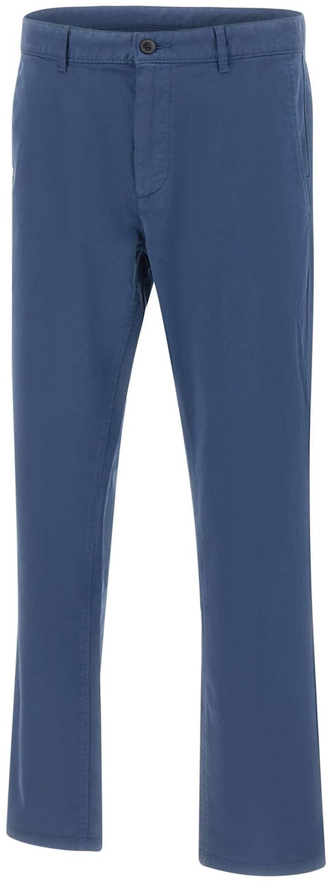 Boss Trousers Blue Blauw