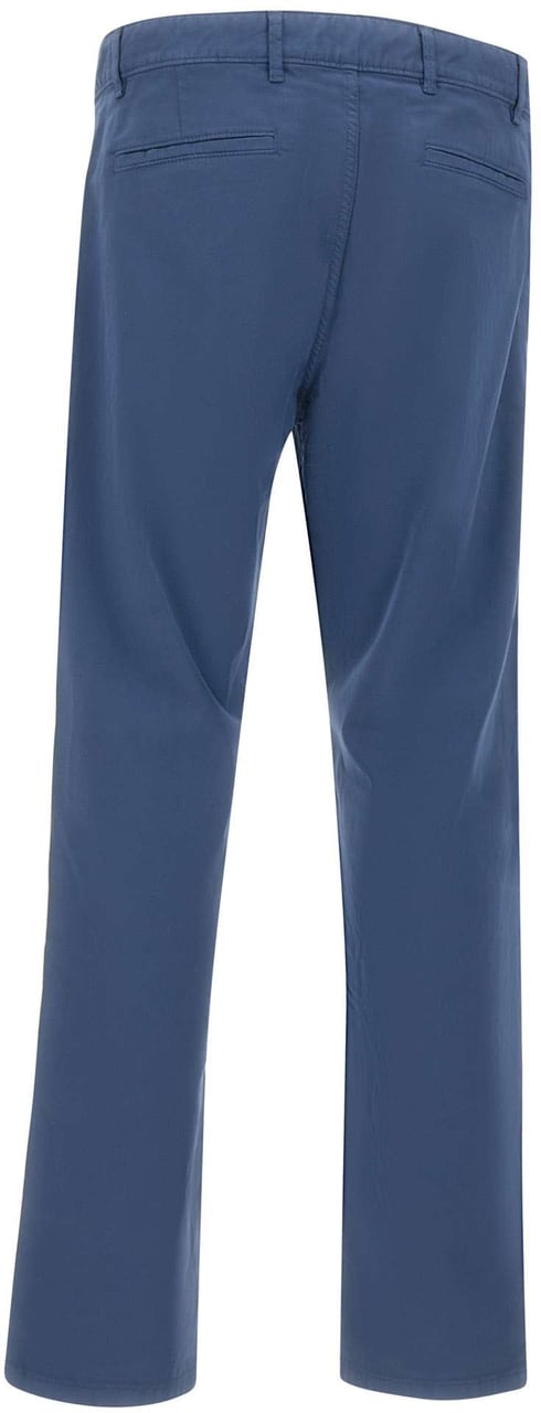 Boss Trousers Blue Blauw