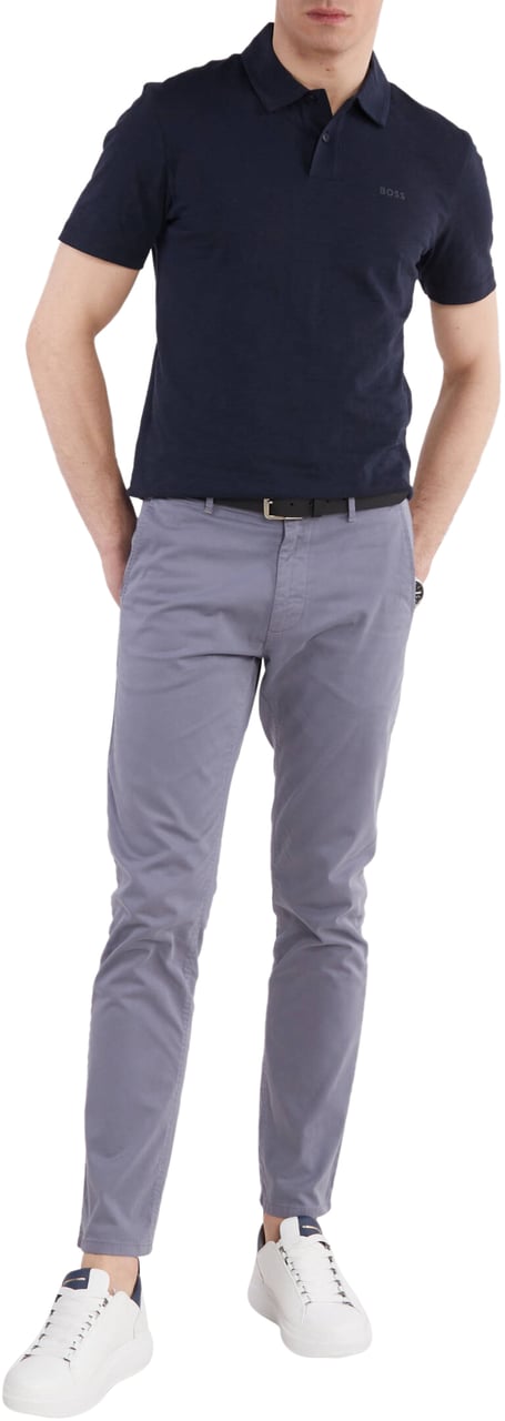 Boss T-Shirts And Polos Blue Blauw