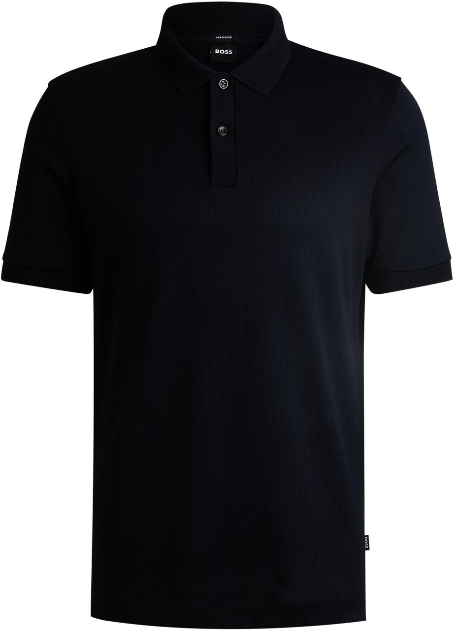 Boss T-Shirts And Polos Blue Blauw