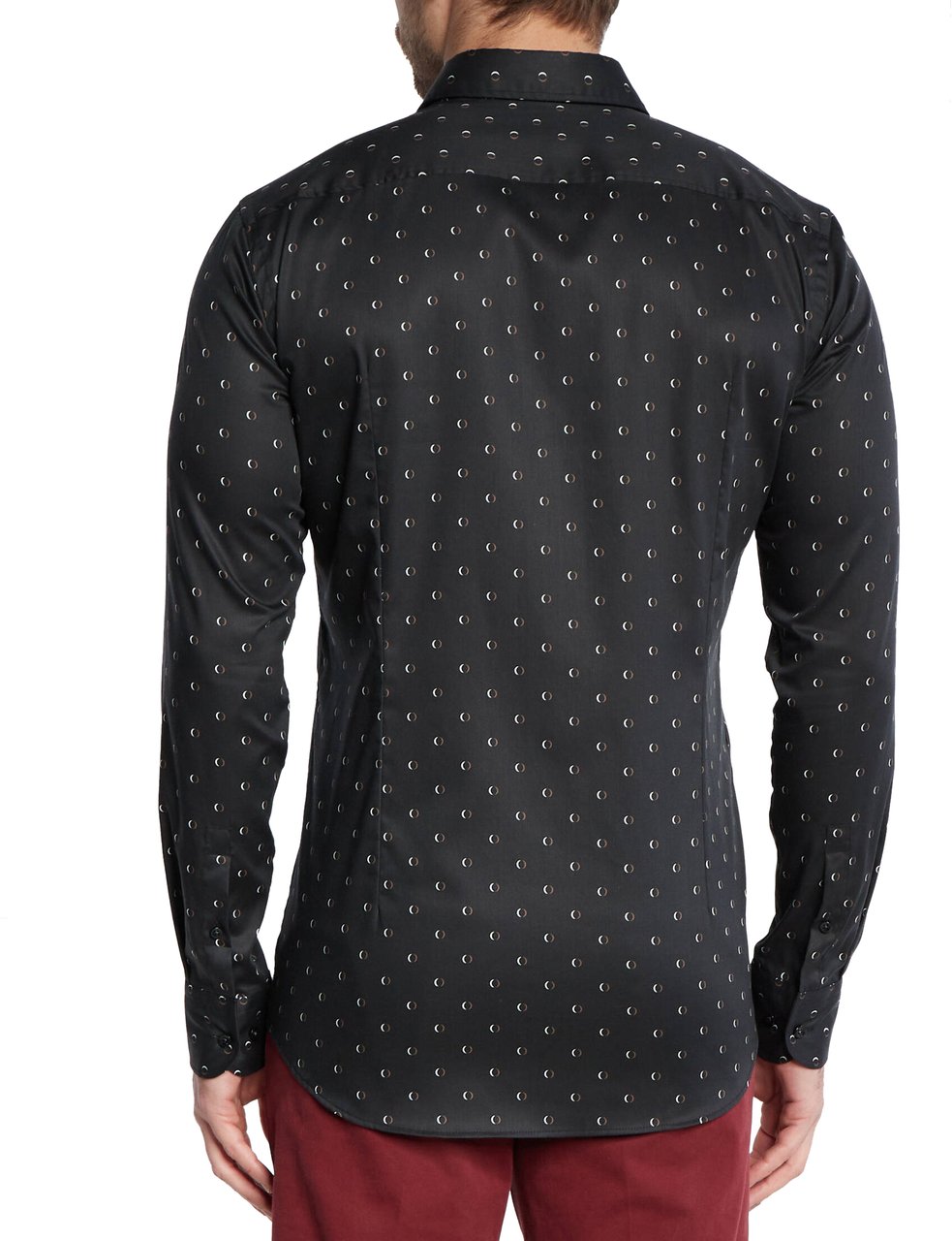 Boss Shirts Black Zwart