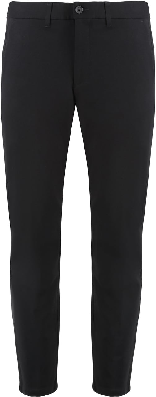 Boss Slim fit pants Zwart