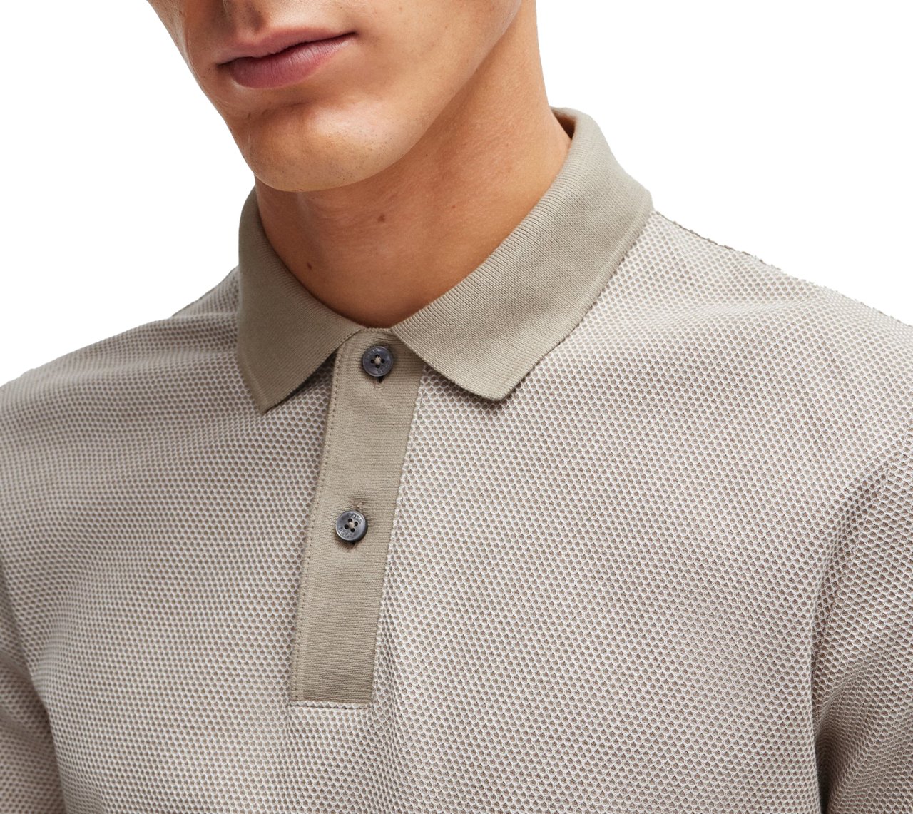 Boss T-Shirts And Polos Beige Beige