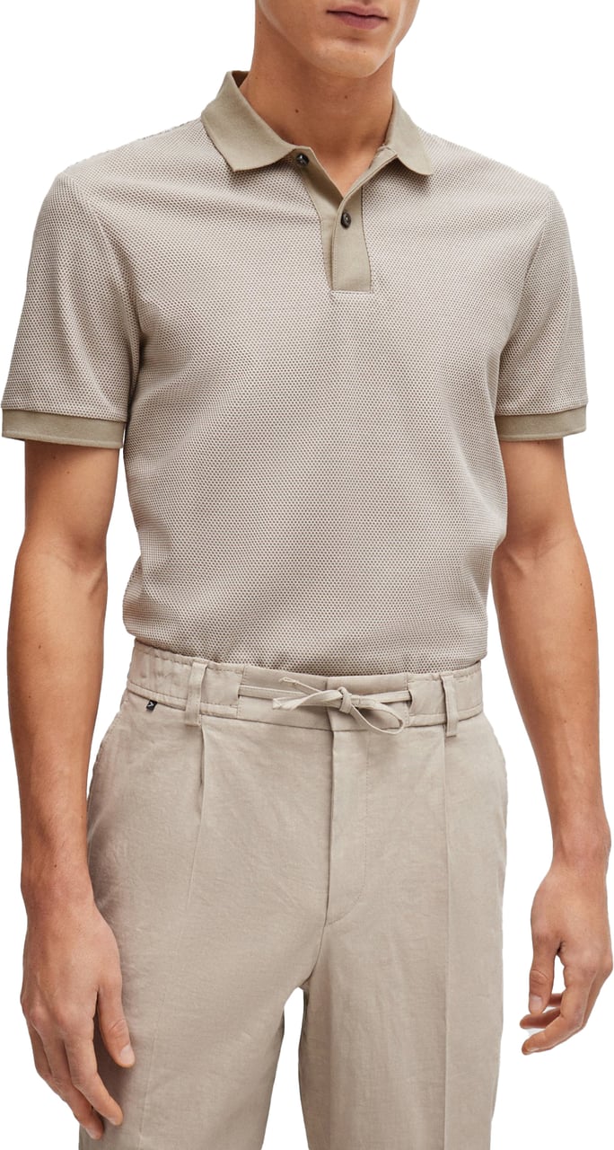 Boss T-Shirts And Polos Beige Beige