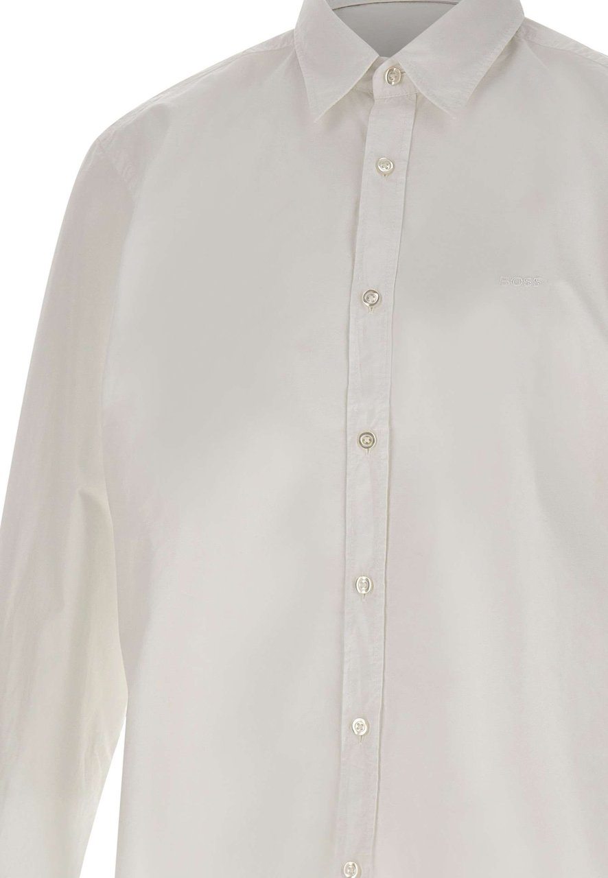 Boss Shirts White Wit
