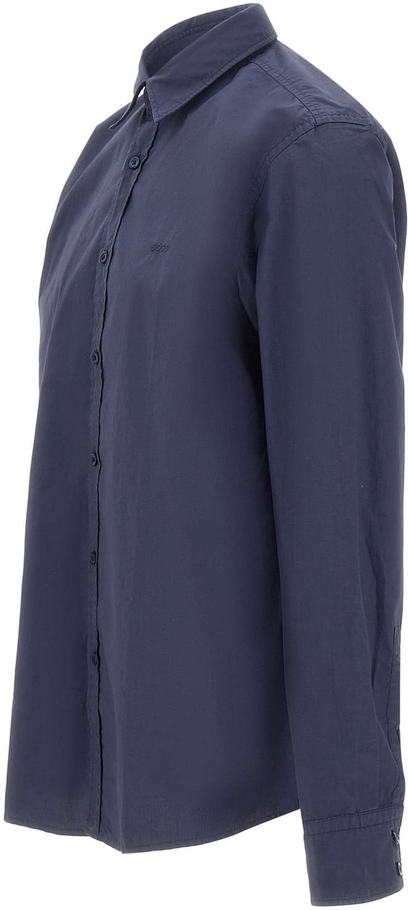 Boss Shirts Blue Navy