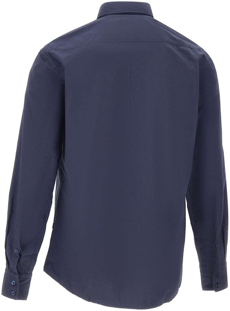 Boss Shirts Blue Navy