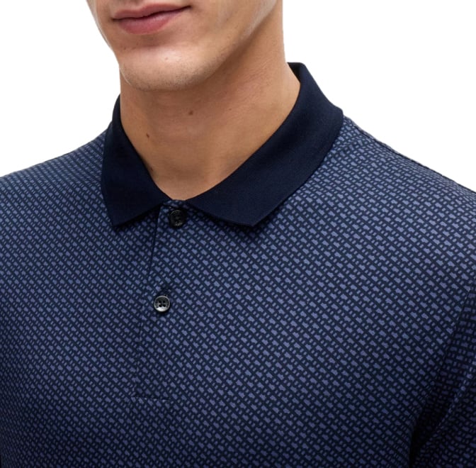Boss T-Shirts And Polos Blue Blauw