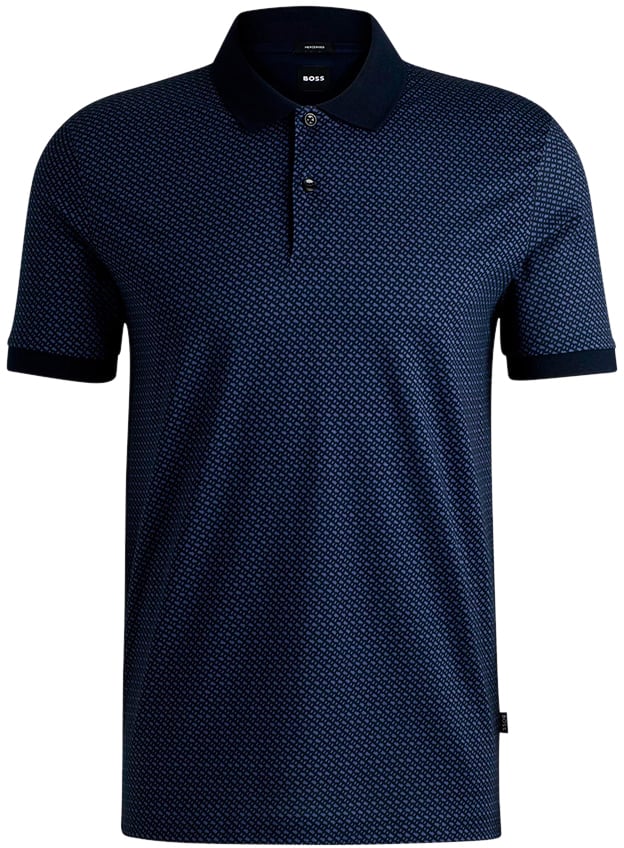 Boss T-Shirts And Polos Blue Blauw