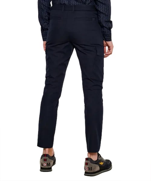 Boss Trousers Blue Blauw