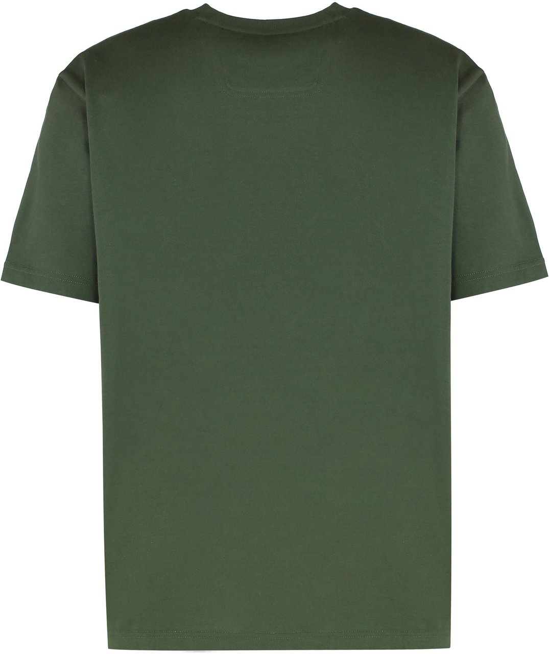Boss Crew neck T-shirt in cotton Groen